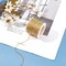32 ft Necklace Chains Golden Iron Cross Chains Link Flat O-Shaped Cable Chains Craft Jewelry Chain for DIY Necklace Bracelet Jewelry Making